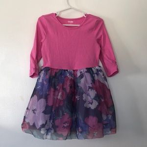 Gymboree girl’s dress with floral tulle bottom